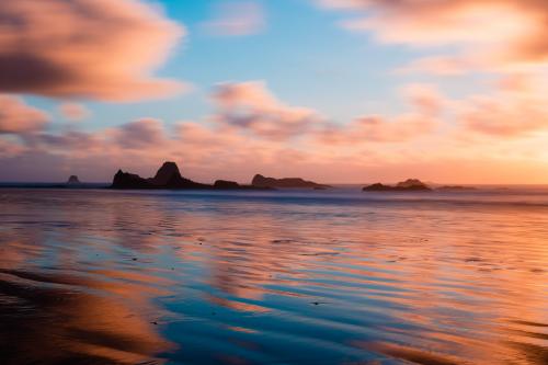 Caught an incredible sunset along Ruby Beach last month, Olympic National Park, WA