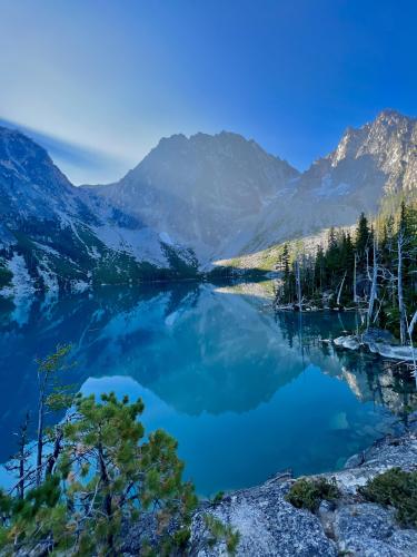 Sunrise at Lake Colchuck, Washington