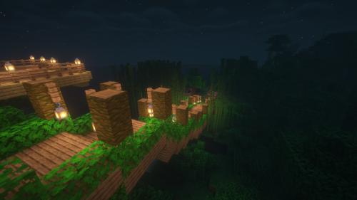 Minecraft Jungle Build