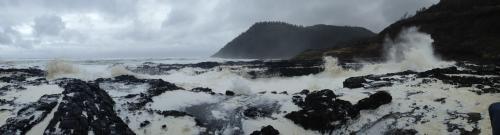 Cape Perpetua Oregon [7698 × 2078]