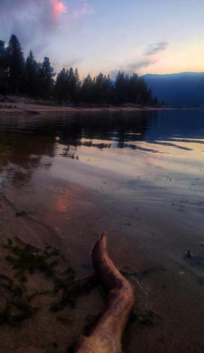 Twilight at Cascade Lake, Idaho