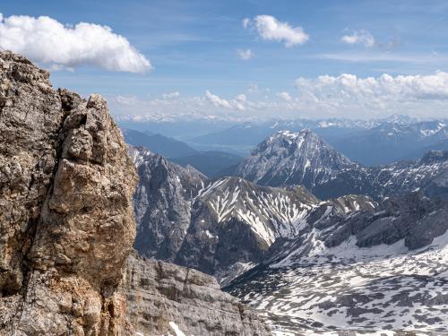 The Alps from the Zugspitze