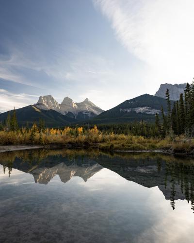 Canmore in the fall