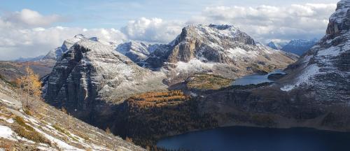 Scarab and Mummy Lakes, Banff National Park