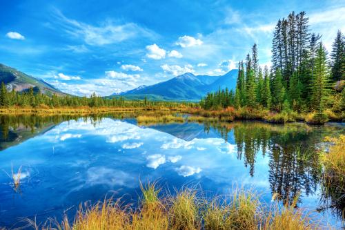 Minnewanka Lake,Banff National Park Canada by Allison Miers