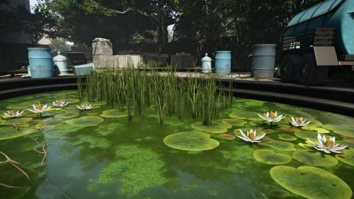 Water lilies from The Division 2 game