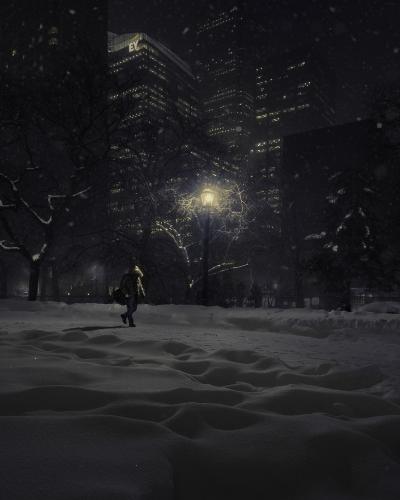 Late Night Stroll in Toronto