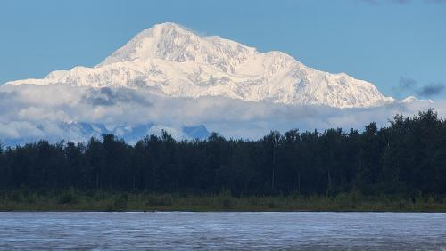 Mt. Denali from Talkeetna, AK., OC