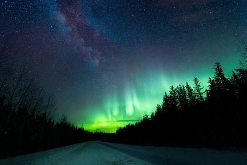 Northern Lights in Saskatchewan | Pinehouse Lake