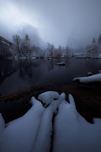 Yosemite after a snow storm