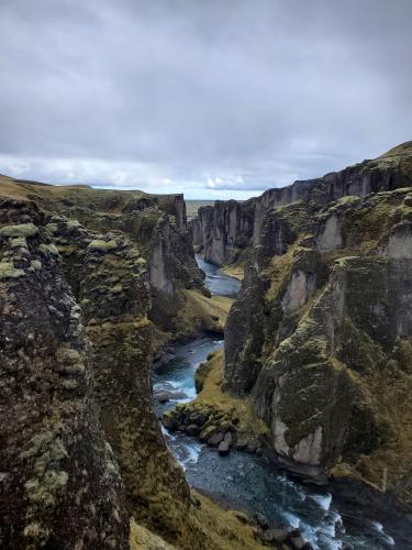 Iceland's Fjaðrágljúfur canyon, taken in May 2022.