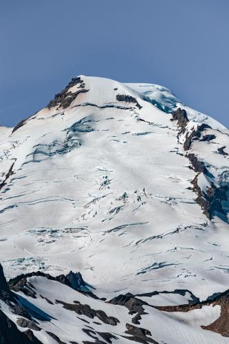 Closeup of Mt. Baker, Washington