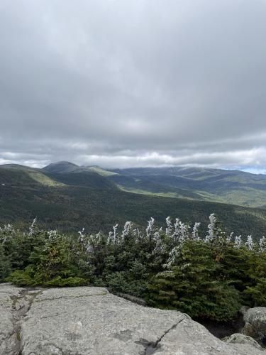 Cold view of the Presidential Range from Mt. Jackson, NH