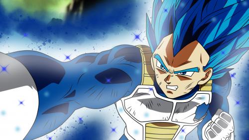 Vegeta SSGSS wallpaper