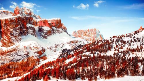 Dolomites Landscape Scenery