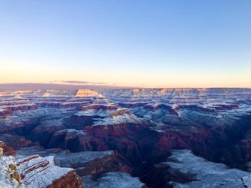 Grand Canyon after a November snow