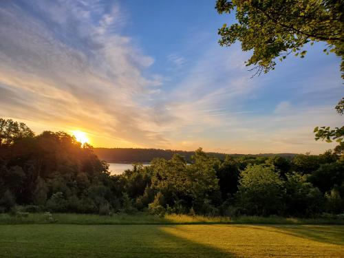 Early Morning in the Hudson Valley, Saugerties, NY ,