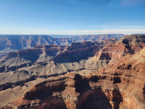 The Grand Canyon from the air