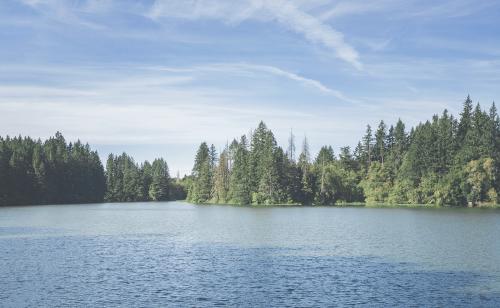 Lacamas Lake, Washington