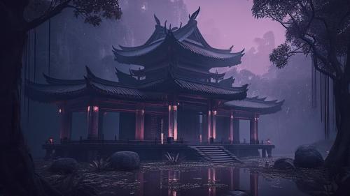 Mystic Asian Temple