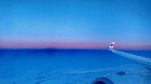 Sunset over the Arctic Circle