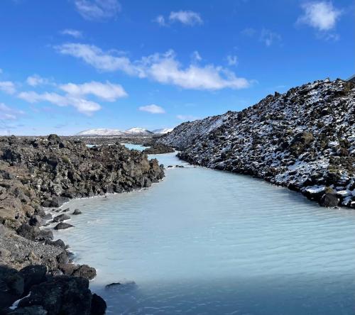 Volcanic Lagoon in Iceland