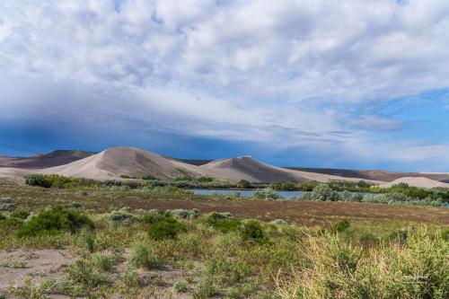 Light the Dunes  This a a reduced resolution version of an image I captured at Bruneau Sand Dunes State Park in Idaho as the sun was starting to hit the dunes following a rain storm in May 2022