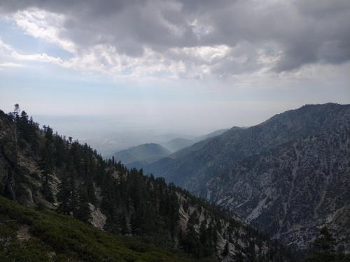 View from the top - Cucamonga Peak, CA