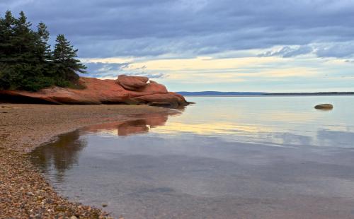 Red Rock Beach, Saint George's Newfoundland