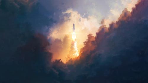 "Ariane 5 - Rocket Launch" by Tohad｜Sylvain Sarrailh