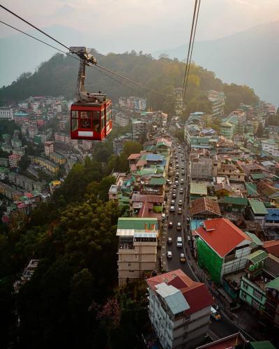 Gangtok in Sikkim, India
