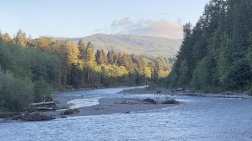 Hoh River in Washington State