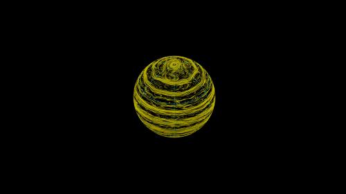 Simulation of polygonal jets on Saturn-like planets