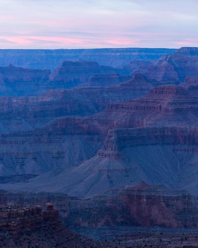 Sunset at Grand Canyon National Park  {]