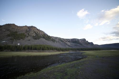 Madison River at dusk