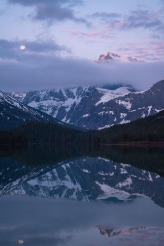 Sunrise in Glacier National Park, Montana