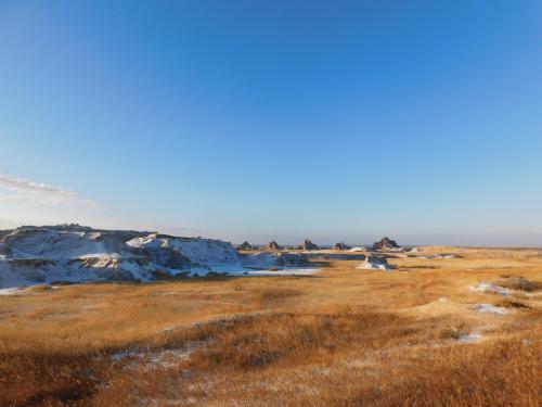 Badlands in South Dakota