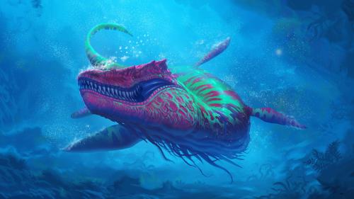 Under water creature