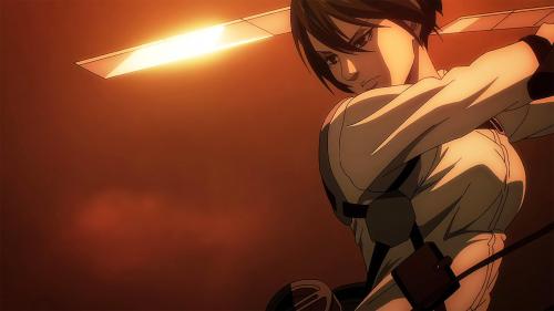 Mikasa Ackerman from Attack on Titan