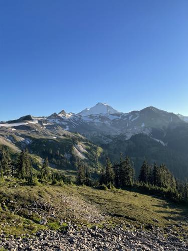 Mount Baker, Washington in July.