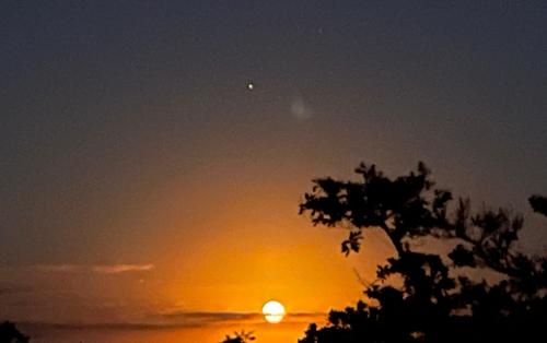 Moon rise, yesterday 01/07/2023, Cudjoe Key Florida