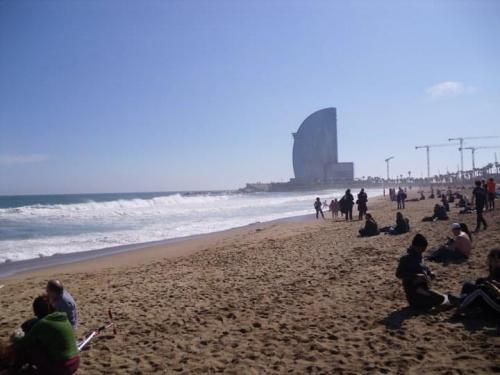 Beach in Barcelona