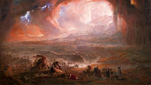 Destruction of Pompeii and Herculaneum by John Martin