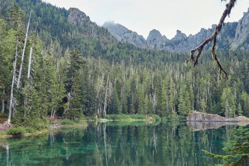 Flapjack lake, Olympic mountains, Wa.