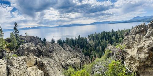 Eagle Rock lookout, Lake Tahoe California.