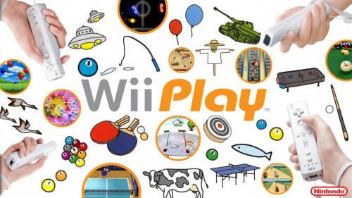 I made a Wii Play wallpaper