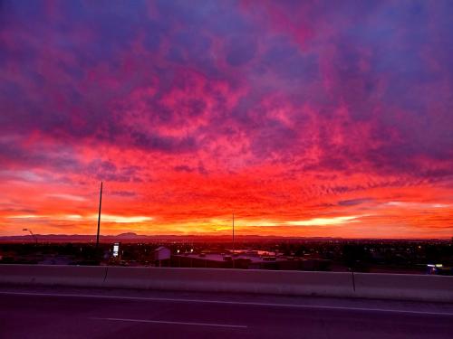 Sunrise in El Paso TX