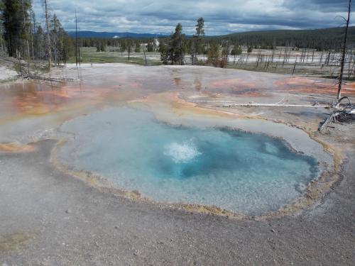 Firehole Spring in Yellowstone National Park  [4608 x 3456]