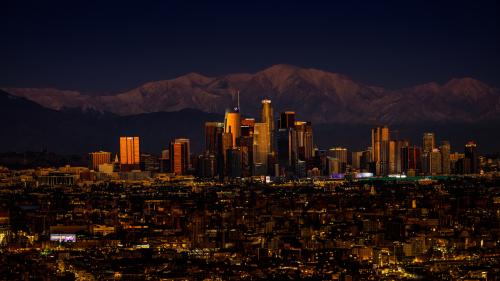 Los Angeles at Sunset