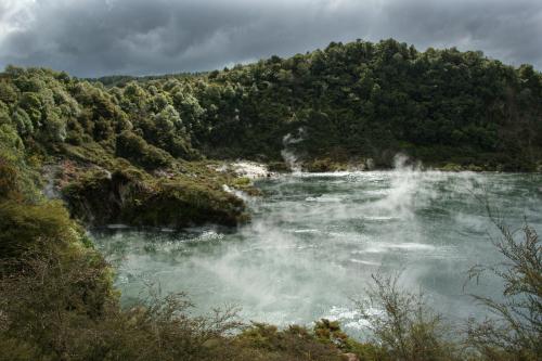 Frying Pan Lake, Waimangu Volcanic Rift Valley - New Zealand